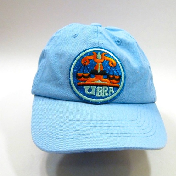 Handmade Accessories - Graffiti style Streetwear Sun Sign Zodiac Astrology Sign LIBRA Baseball Hat Cap